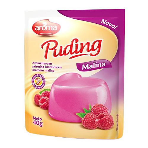 Aroma-Aroma Raspberry Pudding