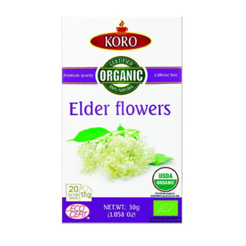 Koro-Elder Flowers Tea Organic