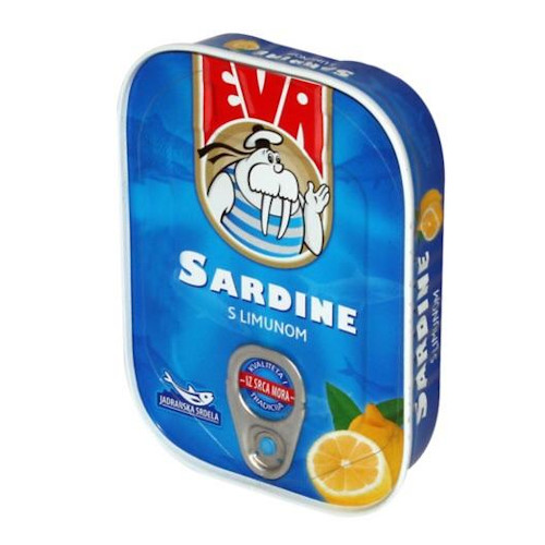 Eva-Sardine in Vegetable Oil and Lemon