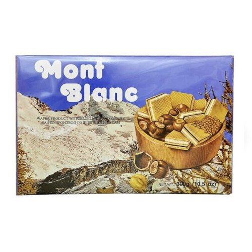 Evropa-Mont Blanc Hazelnuts and Sesame Wafers