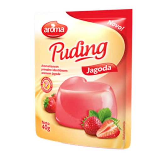 Aroma-Strawberry Pudding