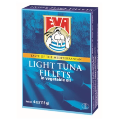 Eva-Light Tuna Fillets in Vegetable Oil