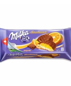 Milka-Orange Jelly Dessert